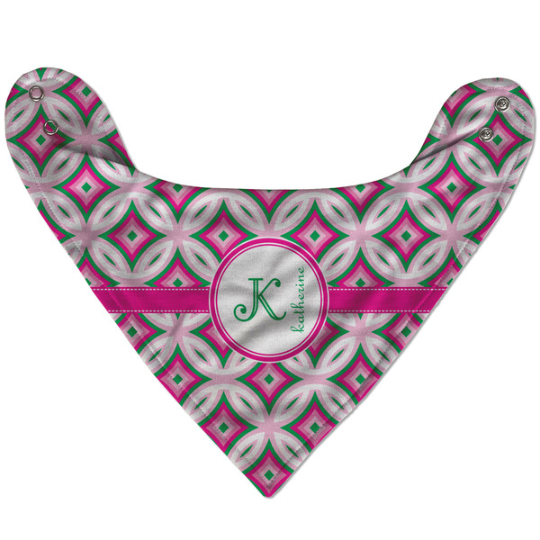 Linked Circles & Diamonds Bandana Flat Approval