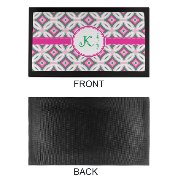 Linked Circles & Diamonds Bar Mat - Small - APPROVAL