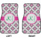 Linked Circles & Diamonds Car Mat Front - Approval