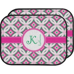 Linked Circles & Diamonds Car Floor Mats (Back Seat) (Personalized)