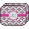 Linked Circles & Diamonds Car Floor Mats (Back Seat) (Personalized)