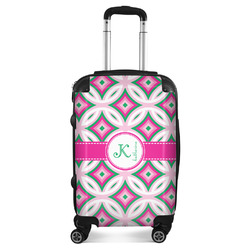 Linked Circles & Diamonds Suitcase - 20" Carry On (Personalized)