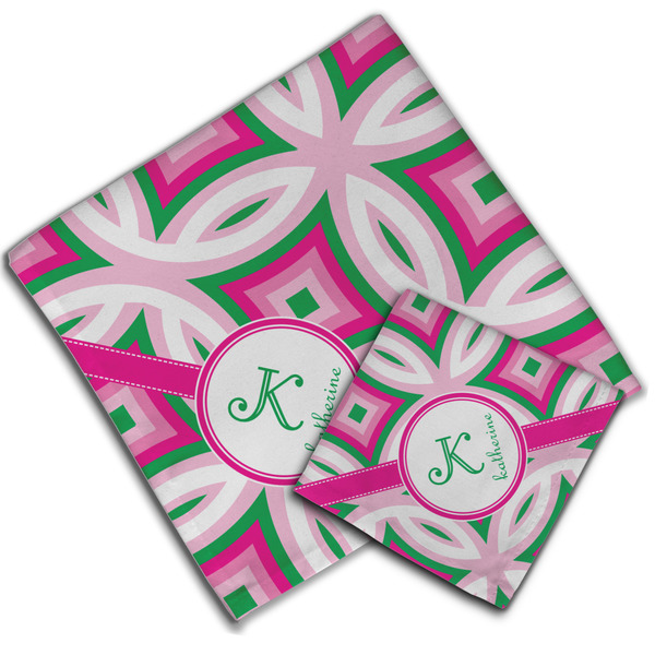 Linked Circles & Diamonds Cloth Napkins - Personalized Lunch & Dinner (PARENT MAIN)