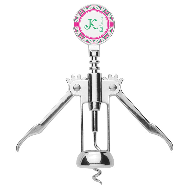 Linked Circles & Diamonds Corkscrew - Alt