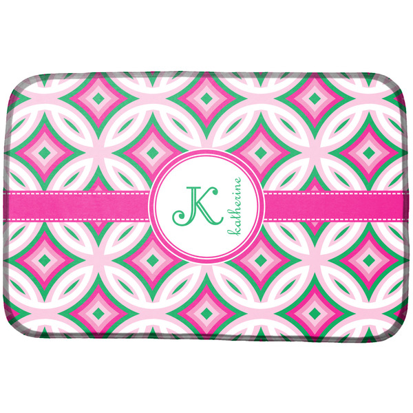 Custom Linked Circles & Diamonds Dish Drying Mat (Personalized)