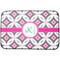 Linked Circles & Diamonds Dish Drying Mat (Personalized)