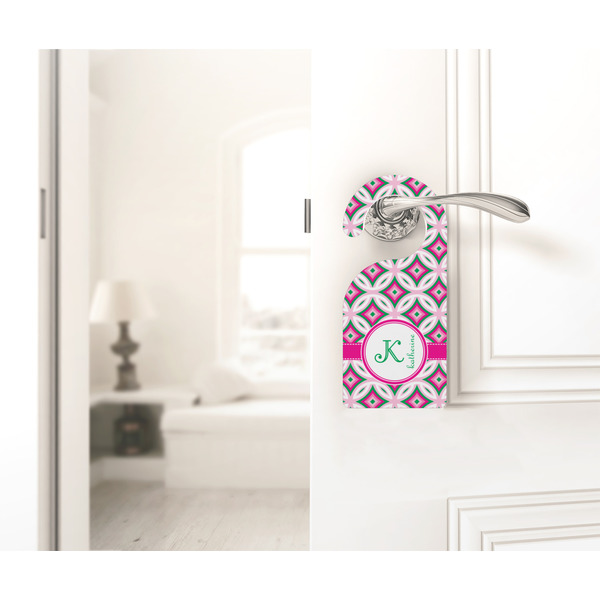Linked Circles & Diamonds Door Hanger - LIFESTYLE
