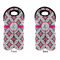 Linked Circles & Diamonds Double Wine Tote - APPROVAL (new)