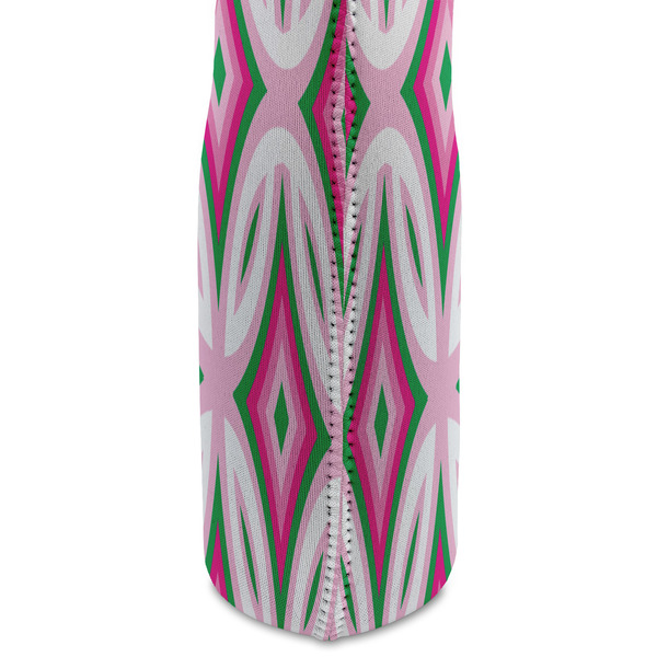 Linked Circles & Diamonds Double Wine Tote - DETAIL 2 (new)