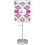 Linked Circles & Diamonds 7" Drum Lamp with Shade (Personalized)