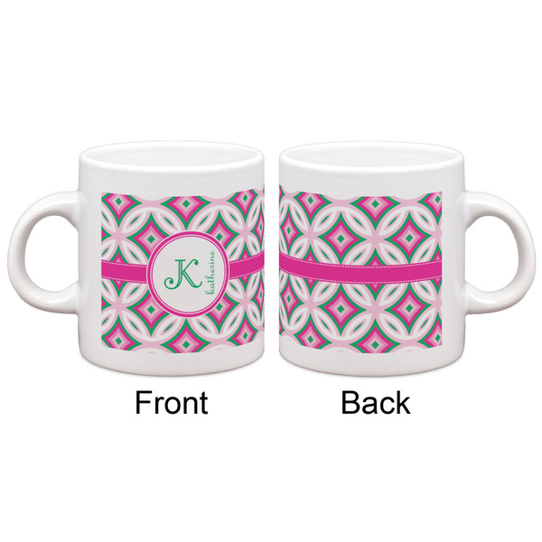 Linked Circles & Diamonds Espresso Cup - Apvl