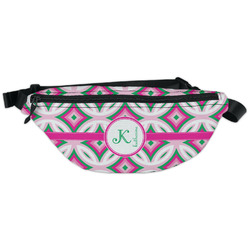 Linked Circles & Diamonds Fanny Pack - Classic Style (Personalized)