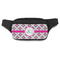 Linked Circles & Diamonds Fanny Pack - Modern Style (Personalized)