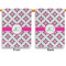 Linked Circles & Diamonds Garden Flags - Large - Double Sided - APPROVAL