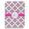 Linked Circles & Diamonds House Flags - Single Sided - FRONT