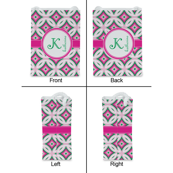 Linked Circles & Diamonds Jewelry Gift Bag - Gloss - Approval