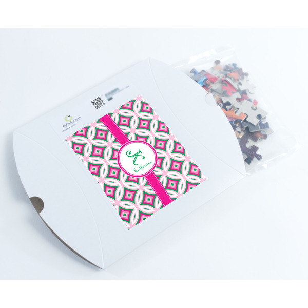 Linked Circles & Diamonds Jigsaw Puzzle 110 Piece - Box