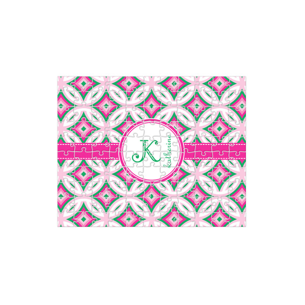 Custom Linked Circles & Diamonds 110 pc Jigsaw Puzzle (Personalized)