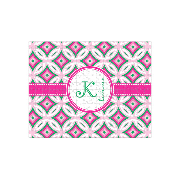 Custom Linked Circles & Diamonds 252 pc Jigsaw Puzzle (Personalized)