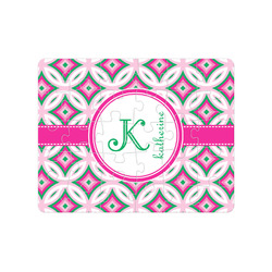 Linked Circles & Diamonds Jigsaw Puzzles (Personalized)