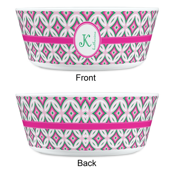 Linked Circles & Diamonds Kids Bowls - APPROVAL