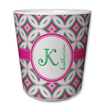 Linked Circles & Diamonds Plastic Tumbler 6oz (Personalized)