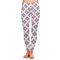 Linked Circles & Diamonds Ladies Leggings - Large