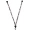Linked Circles & Diamonds Lanyard (Personalized)