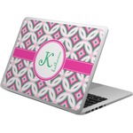 Linked Circles & Diamonds Laptop Skin - Custom Sized (Personalized)