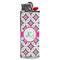 Linked Circles & Diamonds Lighter Case - Front