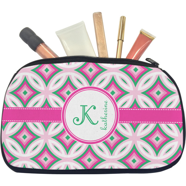 Linked Circles & Diamonds Makeup Bag Medium