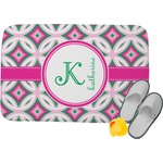 Linked Circles & Diamonds Memory Foam Bath Mat (Personalized)