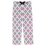 Linked Circles & Diamonds Mens Pajama Pants - S