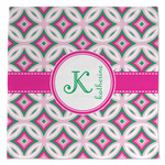 Linked Circles & Diamonds Microfiber Dish Towel (Personalized)
