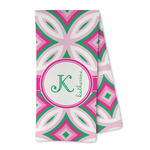 Linked Circles & Diamonds Kitchen Towel - Microfiber (Personalized)