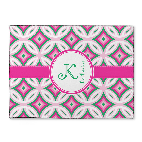 Custom Linked Circles & Diamonds Microfiber Screen Cleaner (Personalized)