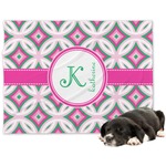Linked Circles & Diamonds Dog Blanket (Personalized)