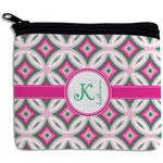 Linked Circles & Diamonds Rectangular Coin Purse (Personalized)