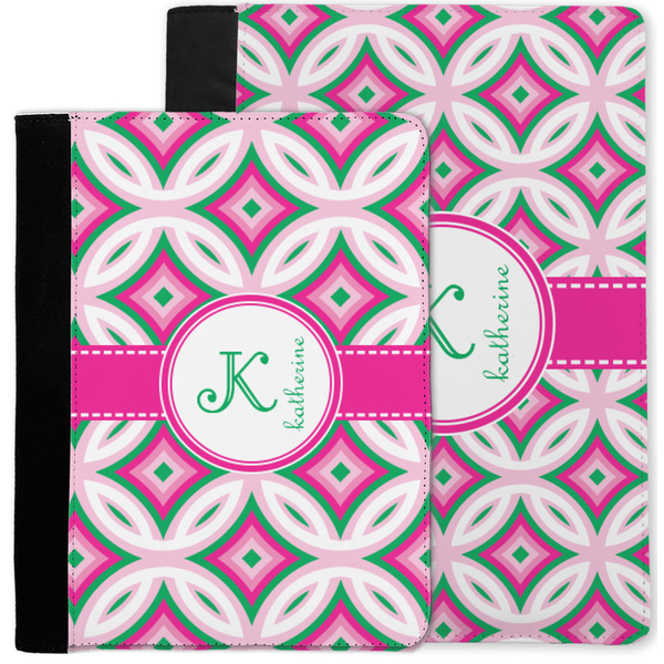 Linked Circles & Diamonds Notebook Padfolio - MAIN