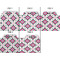 Linked Circles & Diamonds Page Dividers - Set of 5 - Approval