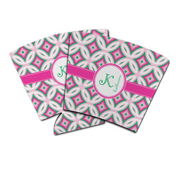 Linked Circles & Diamonds Party Cup Sleeve (Personalized)