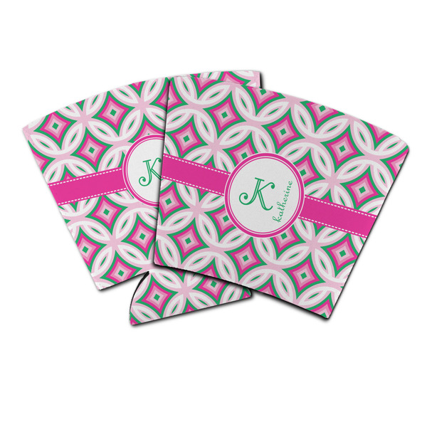 Custom Linked Circles & Diamonds Party Cup Sleeve (Personalized)