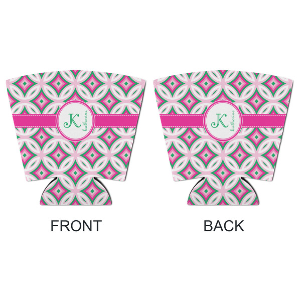 Linked Circles & Diamonds Party Cup Sleeves - with bottom - APPROVAL