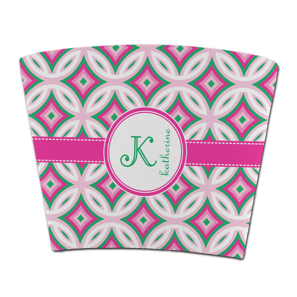 Custom Linked Circles & Diamonds Party Cup Sleeve - without bottom (Personalized)