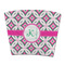 Linked Circles & Diamonds Party Cup Sleeves - without bottom - FRONT (flat)