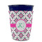 Linked Circles & Diamonds Party Cup Sleeves - without bottom - FRONT (on cup)