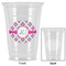 Linked Circles & Diamonds Party Cups - 16oz - Approval