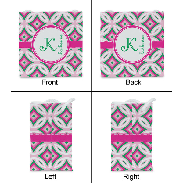 Linked Circles & Diamonds Party Favor Gift Bag - Matte - Approval