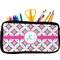 Linked Circles & Diamonds Neoprene Pencil Case (Personalized)
