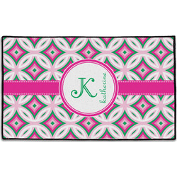 Linked Circles & Diamonds Door Mat - 60"x36" (Personalized)
